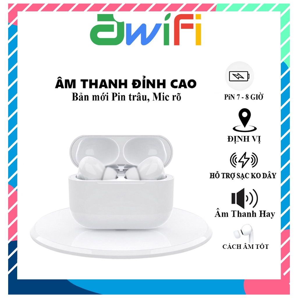 Tai nghe Bluetooth A.P.2/A.P.Pro/A.P.3 Không Dây Pin Trâu, Full Chức Năng, Định Vị, Đổi Tên - Awifi Case H5-1