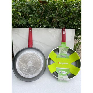 Chảo nhôm chống dính vân đá đáy từ 26 cm, 24 cm Kangaroo KG654 - Hàng chính hãng