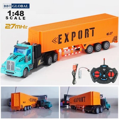 Đồ chơi xe ô tô, xe container, xe bus có điều khiển từ xa, mô phỏng như xe thật