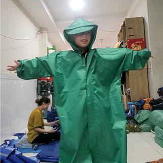 Áo mưa dây kéo vải Tổ ong cho bé