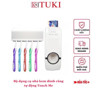 Bộ dụng cụ nhả kem đánh răng tự động - Touch Me