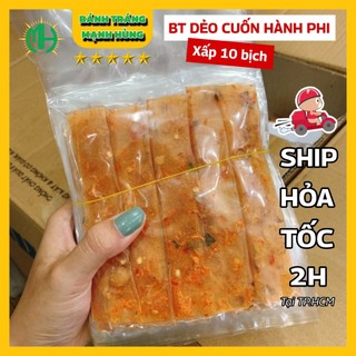 10 BICH BÁNH TRÁNG DẺO CUỐN HÀNH PHI