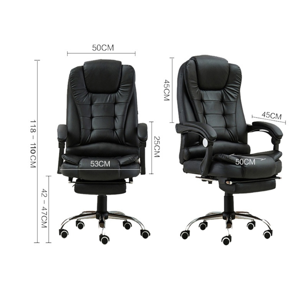Ghế Xoay Văn Phòng Có Massage Êm Ái Giảm Đau Lưng Hiệu Quả, Gaming Chair Có Chân Xoay 360 Độ Tùy Chỉnh Độ Cao Của Ghế | BigBuy360 - bigbuy360.vn