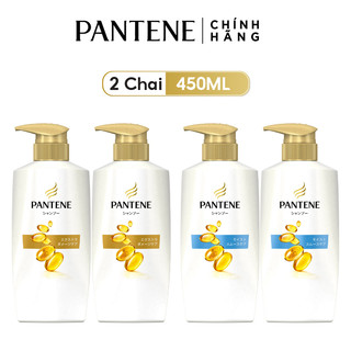 Combo 2 Chai Dầu Gội PANTENE Nhật Bản 450ML Chăm Sóc Hư Tổn/ Dưỡng Mềm Mượt