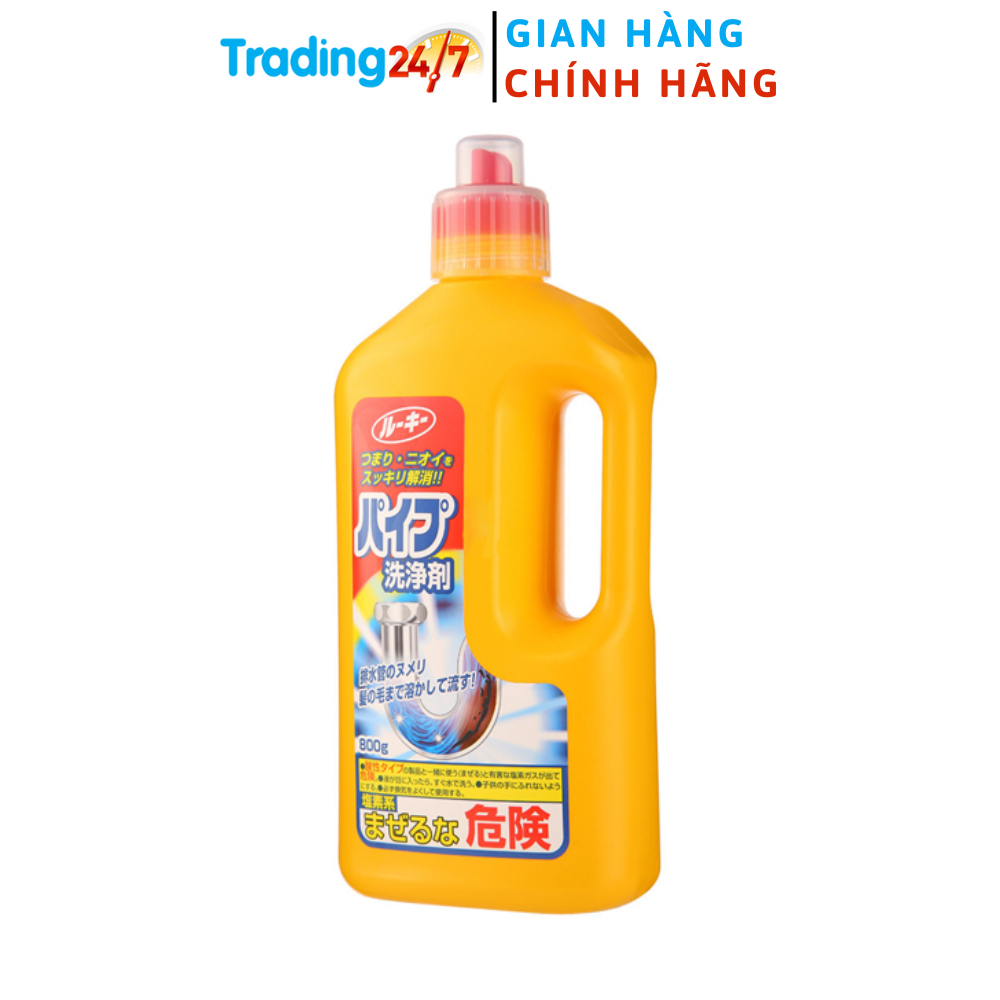 Chai thông tắc đường ống cống Daiichi 800g nội địa Nhật Bản