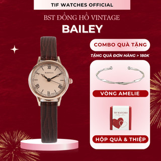 Đồng Hồ Nữ Tay Nhỏ BAILEY Tif Watches Phong Cách Cổ Điển Chính Hãng