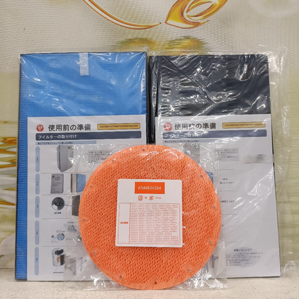 Màng lọc không khí Daikin đồng hồ MCK70, ACK70, TCK70M