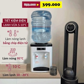 Cây nước nóng lạnh mini, Máy lọc nước nóng lạnh để tích kiệm điện, an toàn khi sử dụng, Cây lọc nước