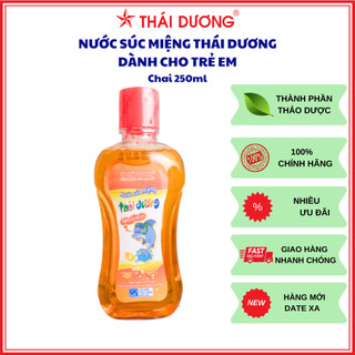 Nước súc miệng Thái Dương dành cho trẻ em 250ml