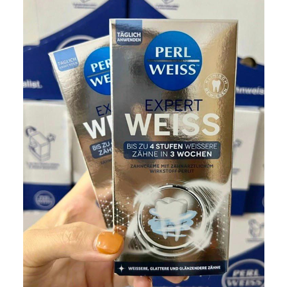 KEM ĐÁNH RĂNG SIÊU TRẮNG PERLWEISS