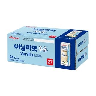 Thùng Sữa Vani Hàn Quốc Binggrae Vanilla Milk (200ml x 24 hộp)
