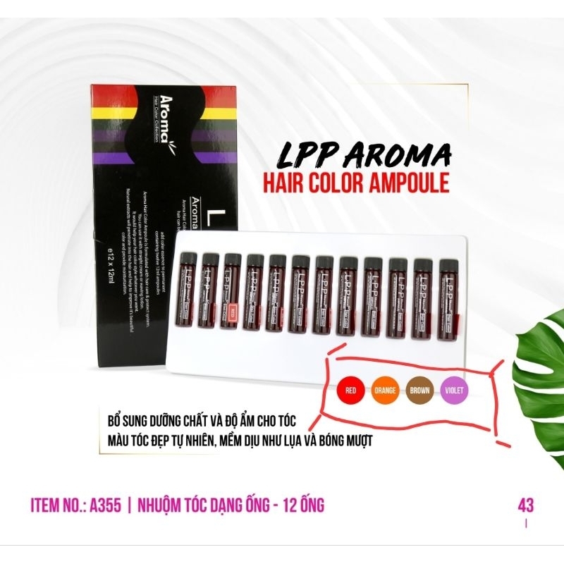 NHUỘM ỐNG LPP AROMA
