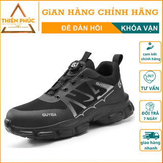  Giày bảo hộ lao động khóa vặn giày bảo hộ khóa xoay siêu nhẹ 