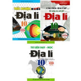 Sách tham khảo - combo học tốt địa lí lớp 10