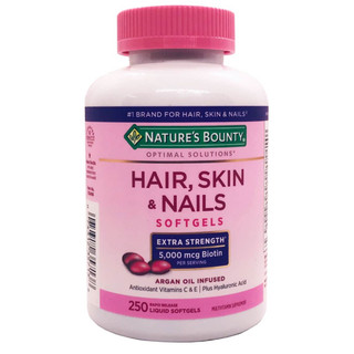 (Không hộp) Viên Uống Bổ Dưỡng Tóc, Da Và Móng Hair, SKin & Nails 250 Viên