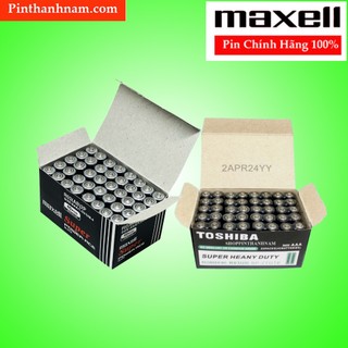 Hộp 40 pin aaa maxell / toshiba dung lượng cao