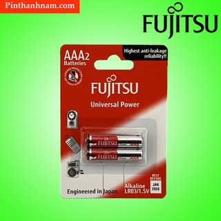 Pin aaa fujitsu alkaline lr03 vỉ 2 viên chính hãng