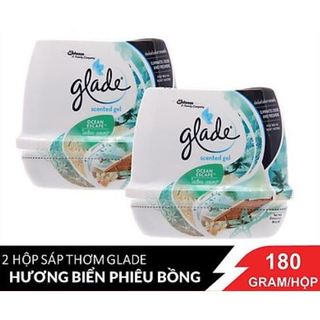 Combo 2 hộp sáp thơm phòng glade 180g/hộp