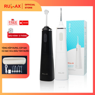 Máy Tăm Nước RULAX RL16, H20 FLOSS HF6P Phiên Bản Cao Cấp 2023 TẶNG 5 Đầu Tăm, Túi Đựng Du Lịch Tiện Lợi