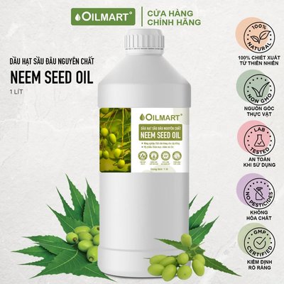 Dầu Neem Nguyên Chất Oilmart Neem Seed Oil
