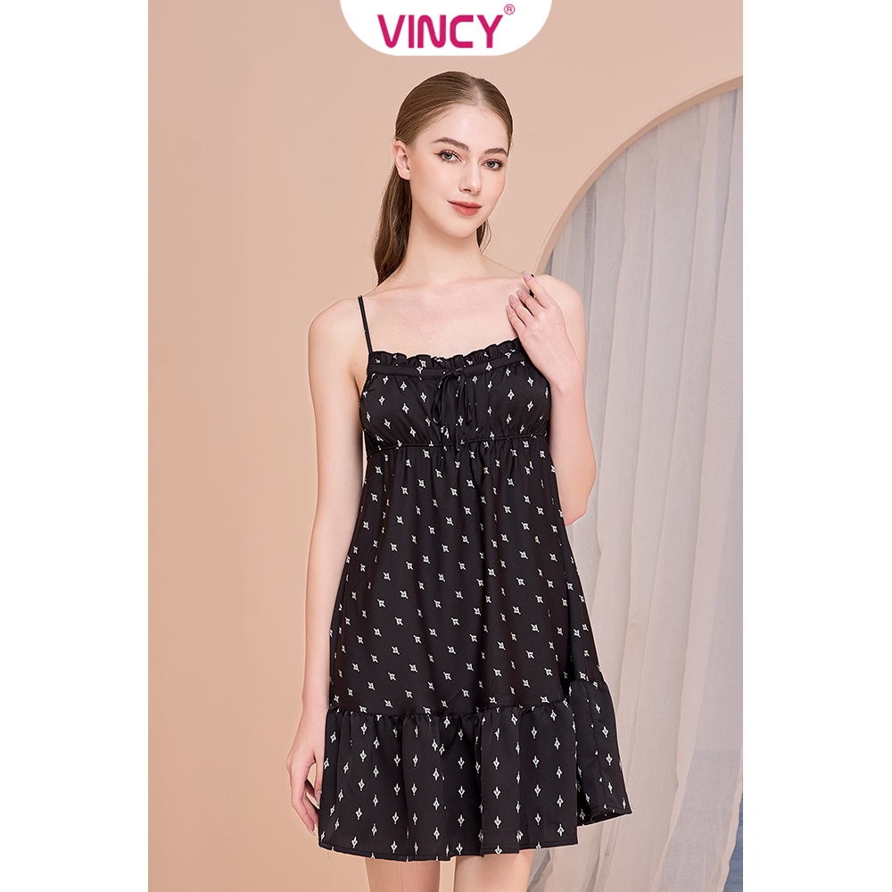 Đầm Satin Nữ Vincy DDS010S31