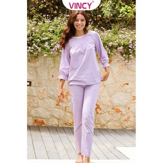 Bộ đồ kate dài nữ vincy bkd020w31
