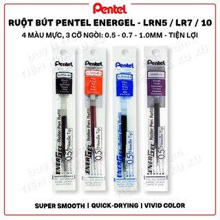 Ruột bút Energel Pentel 0.5 - 0.7 - 1.0 [Hàng chính hãng]