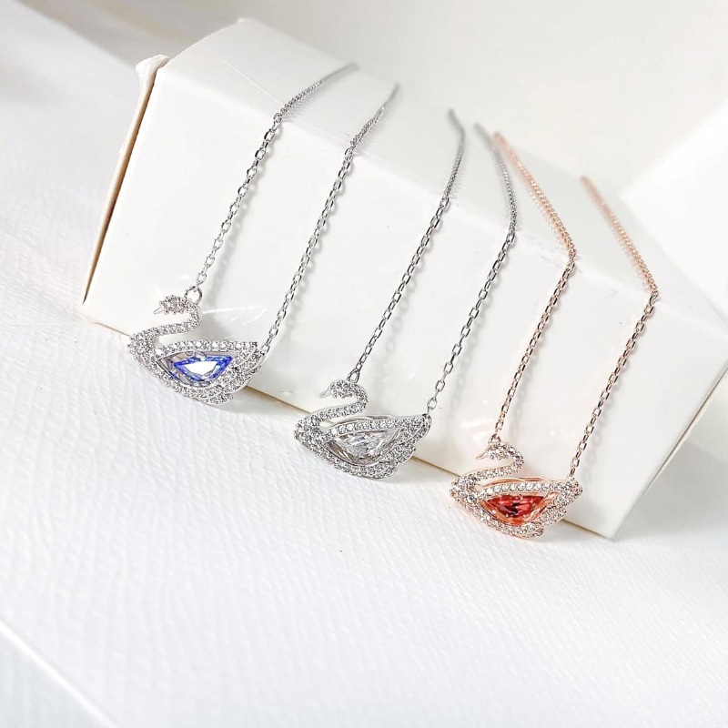 Dây chuyền Swarovski thiên nga đá nhảy chính hãng Dancing Swan Necklace - Vòng cổ Swarovski hàng chí