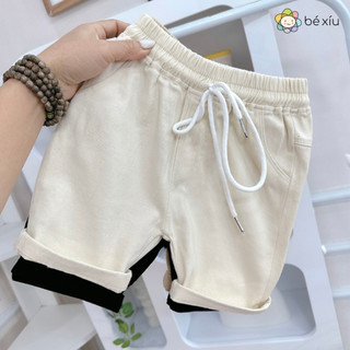  Quần KAKI LỬNG kèm dây rút cho bé trai cực bảnh trai, sang xịn từ 8-28Kg
