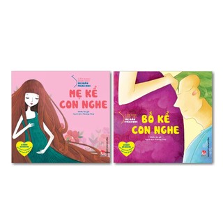 Sách - combo bố kể con nghe + mẹ kể con nghe - kim đồng
