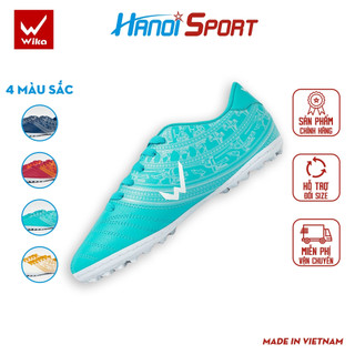 Giày bóng đá wika doso da nhăn độ bền cao đế đinh tf sân cỏ nhân tạo
