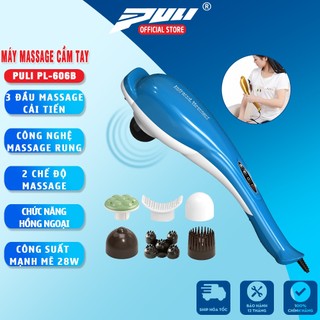 Máy massage cầm tay cá heo 6 đầu Puli PL-606B