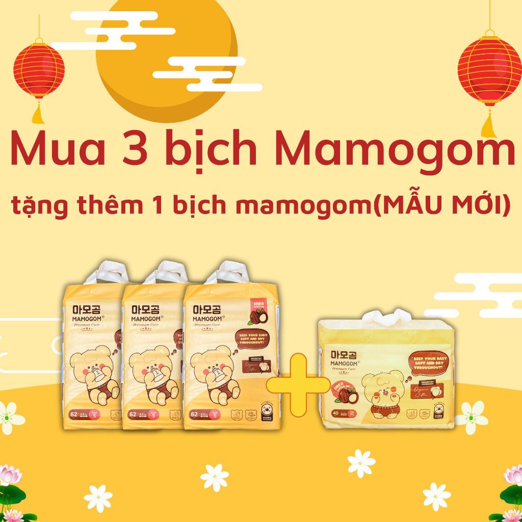[MUA 3 TẶNG 1] Combo 3  bỉm MAMOGOM PREMIUM(MẪU MỚI)