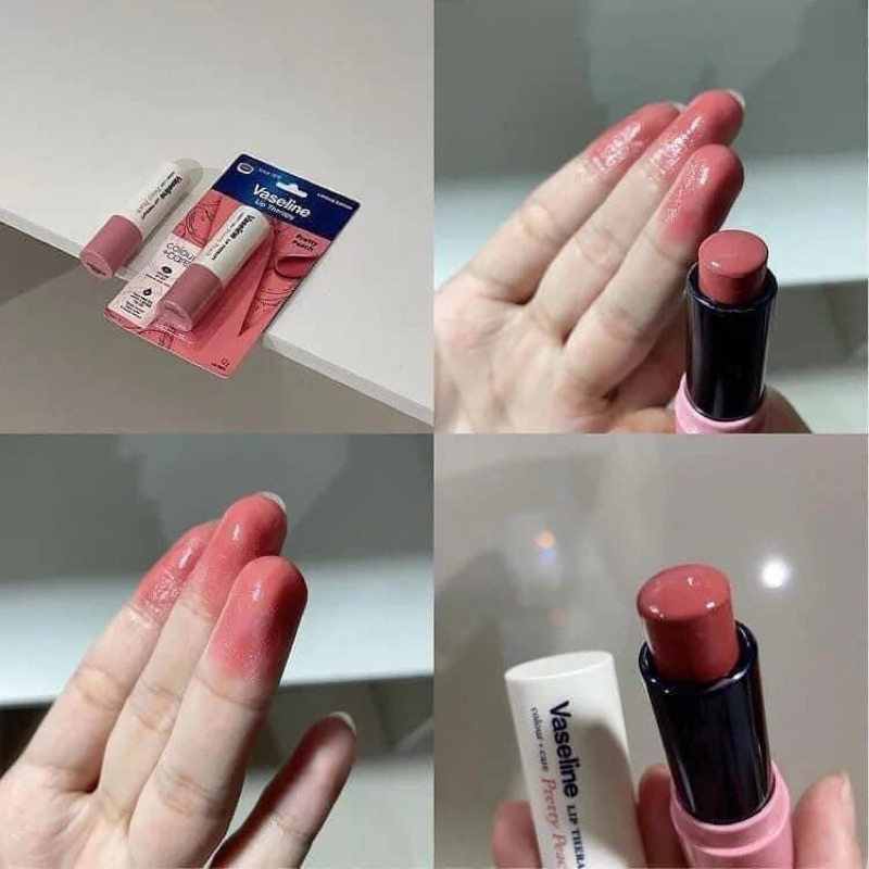  Son dưỡng Vaseline  HÀNG STORE OLIVE YOUNG  Lip Therapy dưỡng môi mềm mịn có màu 