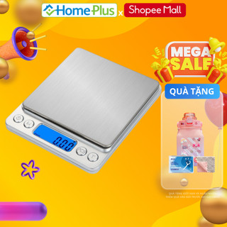 Cân tiểu ly điện tử, cân điện tử nhà bếp từ 1g-3kg, 1g-5kg độ chính xác cao tặng kèm khay đựng đồ và 2 pin AAA