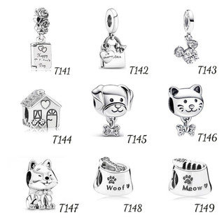 Hạt charm pandora trang trí vòng tay bạc s925