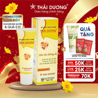 Sữa rửa mặt nghệ Sao Thái Dương 90g sạch mụn, ngừa vết thâm - Sao Thái Dương