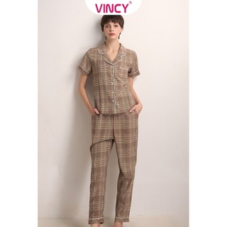 Bộ đồ satin dài nữ vincy bsd040w31