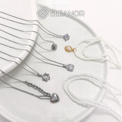 Dây chuyền nữ Eleanor Accessories đa dạng kiểu dáng phụ kiện trang sức vòng cổ thời trang 3893