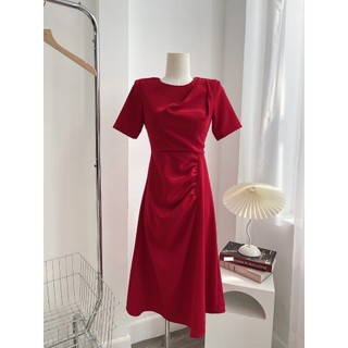 Đầm Bigsize Tú Mỡ Đầm Bigsize Nữ Thiết Kế Nhún Eo Jori  ,Trẻ Trung Đi Làm Dạo Phố Đủ Size 45-80kg DA0235