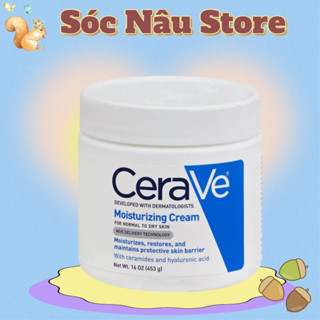 Kem Dưỡng Ẩm Toàn Thân Cerave Moisturizing Cream 340g Phiên Bản Mỹ - SOC NAU SHOP