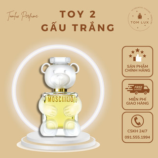 (FULL) Nước Hoa Nữ Moschino Toy 2 EDP TomLux 100ml (Gấu Trắng)