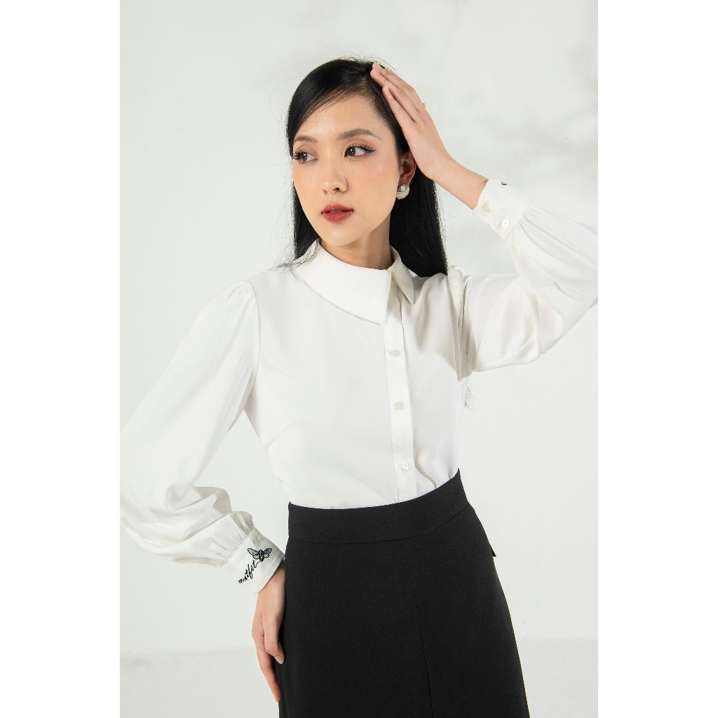 Chân váy phối ren MMOutfit M-JU031220016