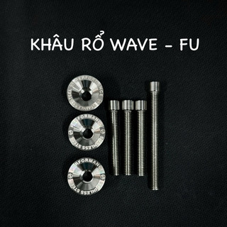 Ốc khâu rổ inox wave - fu