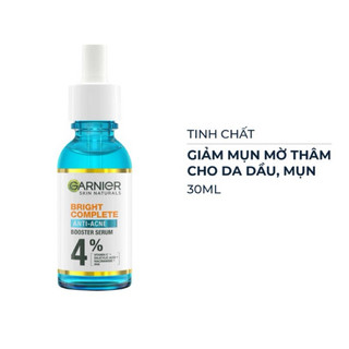 Serum Garnier Giảm Mụn Mờ Thâm Cho Da Dầu, Mụn 30ml