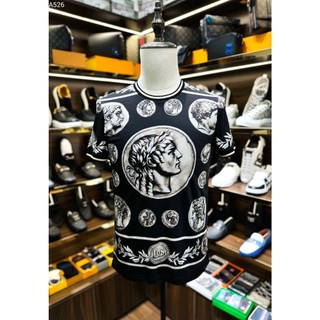 [ Sale Off 35% ] Áo phông T-shirt Dolce Gabbana họa tiết đồng xu Roma to quý tộc LA on web