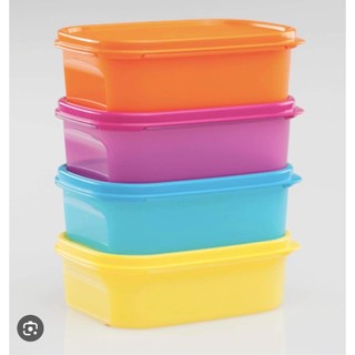 Bộ hộp bảo quản thực phẩm Colorful Rectangular