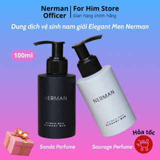 Dung dịch vệ sinh nam giới Elegant Men Nerman hương nước hoa cao cấp dung tích 100ml hương bạc hà