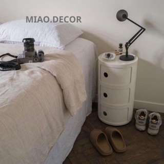 Sẵn Vàng 3 tầng Tủ Nhựa Đầu Giường Nordic Mini Cao Cấp  Tiện Dụng Nhiều Màu Nhiều Tầng 