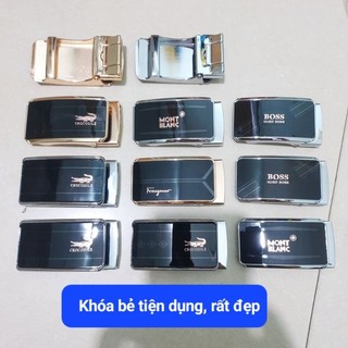 Mặt thắt lưng kiểu khóa bẻ tiện dụng siêu đẹp giá rẻ kiểu đầu khóa gập thắt lưng